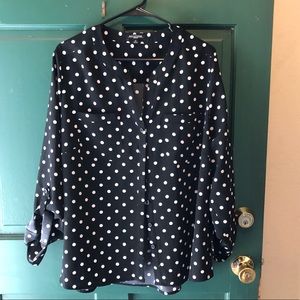 Polka Dot Blouse
